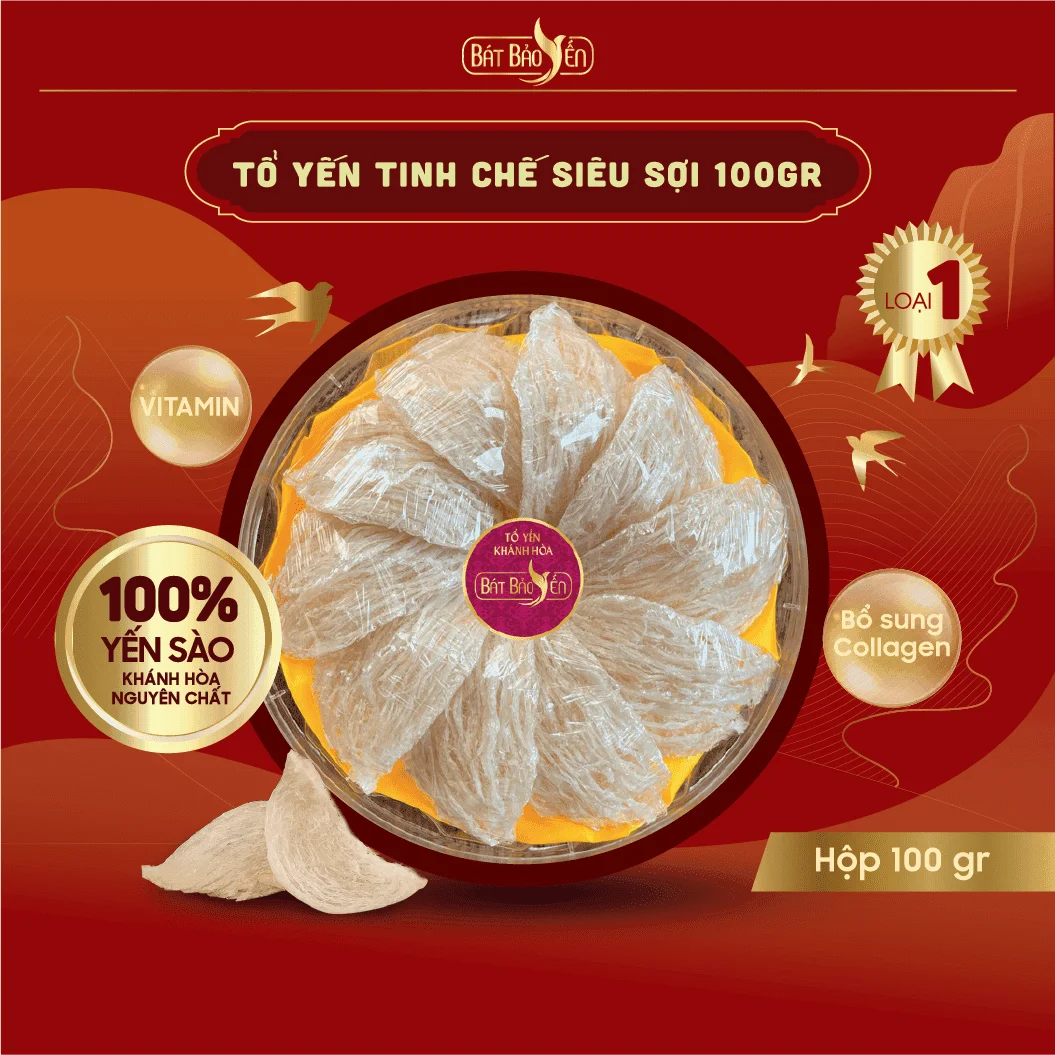 Yến Chưng Tươi – Lá Dứa – Hạt Chia – Gừng